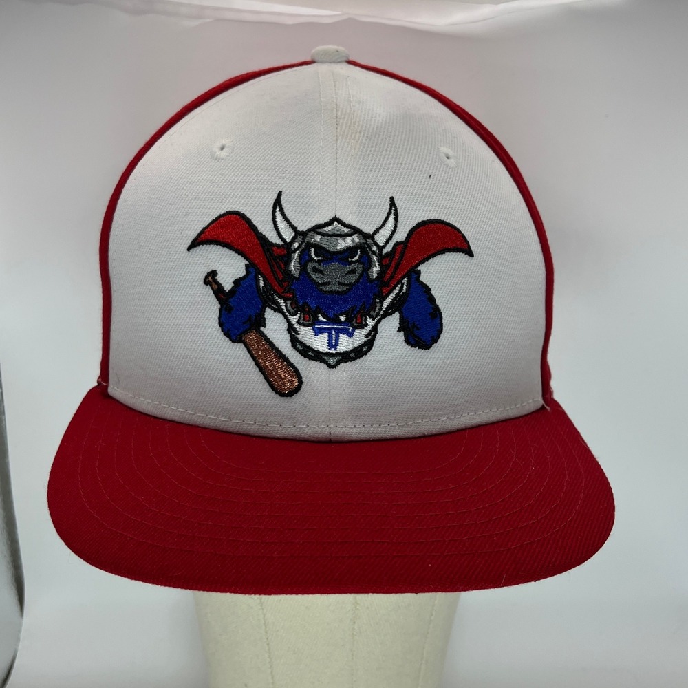 Tulsa Drillers MILB Marvel Defenders of the‎ Diamond Hat 59FIFTY Fitted Sz 7 Red